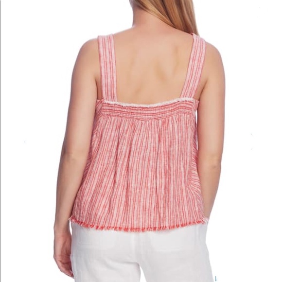 Vince Camuto NWT Sleeveless Modern Stripe Tank Blouse - Picture 2 of 3